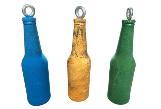 Bottiglia di birra, presa da allenamento per OCR, Spartan Race e arrampicata